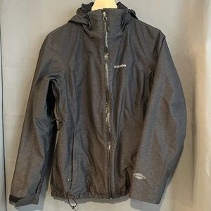 Columbia OmniTech - Jacket Shell - Medium - Removable Hood - Black